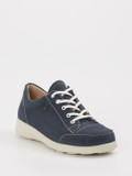 Finn Comfort – Sneaker aus Nubukleder blau