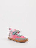 qnuffs – Klettschuh aus Leder Pink