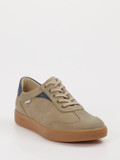 Finn Comfort – Sneaker aus Nubukleder Taupe