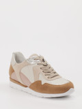 Semler – Sneaker aus Veloursleder beige