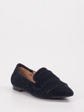 Di Lauro – Loafer aus Veloursleder Blau