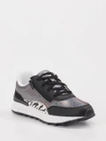 Richter – Sneaker aus Textil Schwarz Glitzer