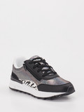 Richter – Sneaker aus Textil Schwarz Glitzer