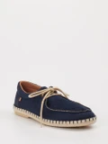 Verbenas – Schnürschuh aus Leder Blau