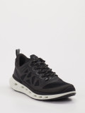 Ecco – Sneaker aus Textil schwarz