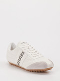Bikkembergs – Sneaker aus Velours/Leder Weiß