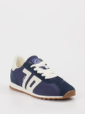 Back 70 – Sneaker aus Veloursleder Textil blau