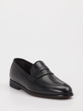 Henderson – Penny-Loafer aus Ziegenleder Schwarz