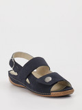Waldläufer – Sandalen aus Leder blau