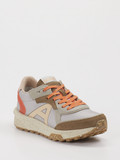 Allrounder - Sneaker aus Velour/Textil in beige