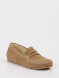 Sioux – Loafer aus Veloursleder Beige