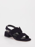 Mannori – Sandalette aus Veloursleder Navy