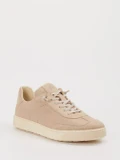 Sioux – Sneaker aus Velours/Leder Beige