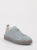 Think – Sneaker aus Veloursleder blau