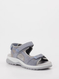 Semler – Trekkingsandalen aus Veloursleder Blau