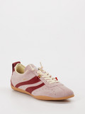 MRP – Sneaker aus Veloursleder Altrosa Gumsole