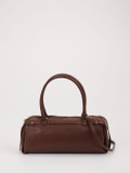 Konstantin Starke – Schultertasche aus Leder Braun
