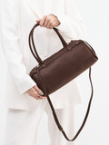 Konstantin Starke – Schultertasche aus Leder Braun