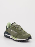 Lacoste – Sneaker aus Textil Olivgrün