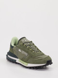 Lacoste – Sneaker aus Textil Olivgrün