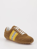 Bikkembergs – Sneaker aus Veloursleder Braun