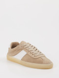 Copenhagen – Low-Top Sneaker aus Veloursleder Beige