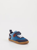 qnuffs – Kinder-Sneaker aus Leder blau