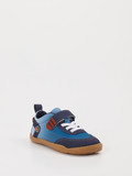 qnuffs – Kinder-Sneaker aus Leder blau