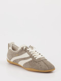 MRP – Sneaker aus Velour/Leder grau