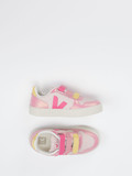 VEJA – Klett-Sneaker aus Kalbleder Rosa
