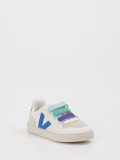 VEJA – Klett-Sneaker aus Kalbleder Weiß