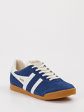 Gola – Sneaker aus Veloursleder blau Gum-Sohle