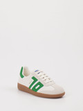 Back 70 – Sneaker aus Kalbleder Offwhite Grün