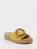 Gabor – Pantolette aus Veloursleder gelb