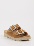 Gabor – Pantolette aus Kalbleder Cognac