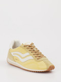 MRP – Sneaker aus Veloursleder Textil Pastellgelb