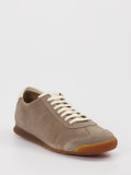 Officine Creative – Sneaker aus Veloursleder Taupe
