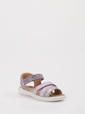 Superfit – Sandalette aus Leder Flieder Metallic