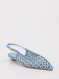 Konstantin Starke – Slingpumps aus Lammleder Blau