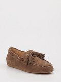 Andrea Puccini – Bootsschuh aus Veloursleder Braun