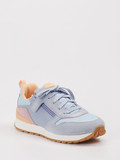 Superfit – Sneaker aus Veloursleder hellblau