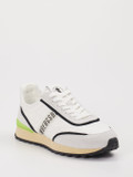 Bikkembergs – Sneaker aus Textil Offwhite Neon