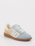 Back 70 – Sneaker aus Veloursleder Pastell-Multi