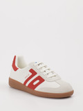 Back 70 – Sneaker aus Veloursleder Offwhite