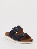 Ara – Pantolette aus Veloursleder Blau
