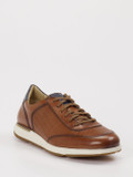 Sioux – Sneaker aus Kalbleder Cognac