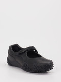 Puma – Mary-Jane Sneaker aus Leder schwarz