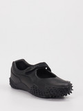 Puma – Mary-Jane Sneaker aus Leder schwarz