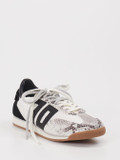 Back 70 – Sneaker aus geprägtem Leder weiß