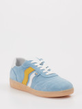 Mayori – Sneaker aus Veloursleder blau